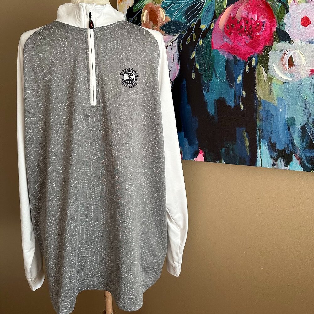 EUC CBUK Pebble Beach Golf Links 1/4 Zip Pullover Men's Size XL